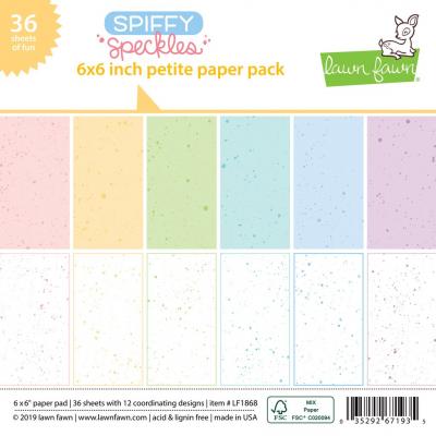 Lawn Fawn Paper Pack - Spiffy Speckles